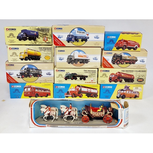 475 - Collection of nineteen Corgi boxed diecast vehicles including 4 x limited edition ' The Brewery coll... 