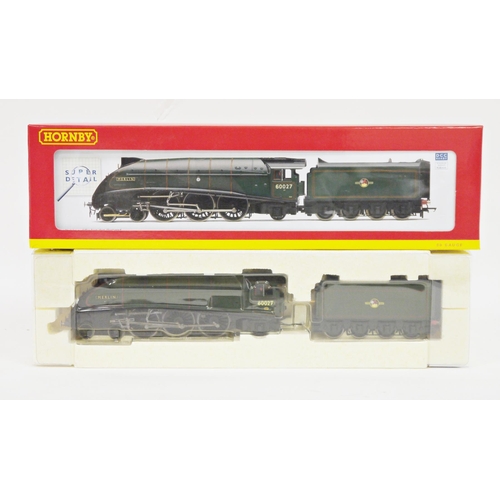 637 - Hornby model railways OO gauge locomotive R3012 BR 4-6-2 A4 Class ' Merlin ', boxed