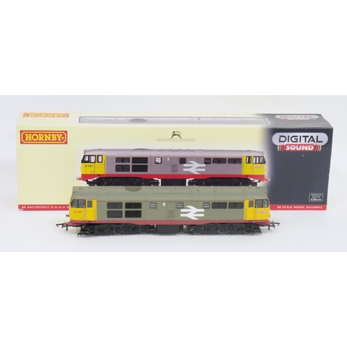 648 - Hornby model railways OO gauge locomotive R2900XS Sub-sector Class 31 A-I-A diesel electric ' 31247 ... 