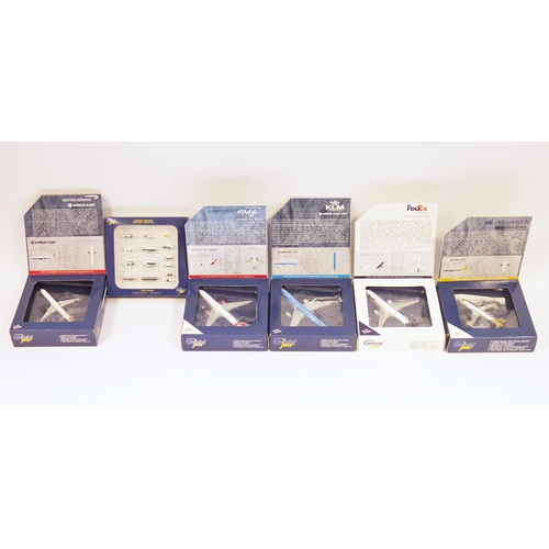 716 - Five Gemini Jets 1:400 scale die-cast aircraft models FedEx Express Boeing 767-300F item no. GJFDX13... 