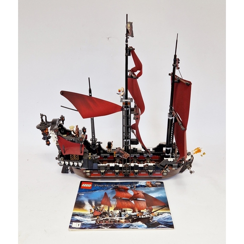 745 - Lego Pirates of the Caribbean No.4195 Queen Anne's Revenge constructed Lego set with instructions (n... 