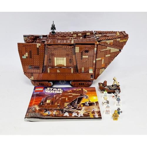 747 - Lego Star Wars No.75059 Sandcrawler constructed Lego set with instructions (no box)