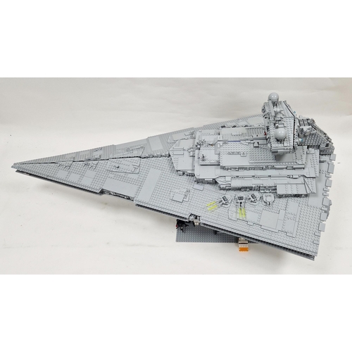 756 - Lego Star wars Ultimate Collectors Series 75252 Imperial Star Destroyer constructed Lego set with bo... 