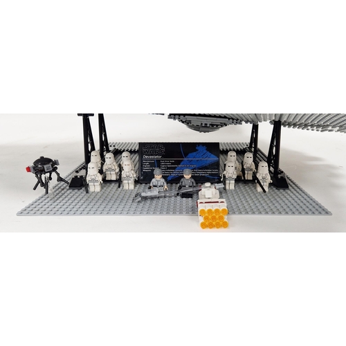 756 - Lego Star wars Ultimate Collectors Series 75252 Imperial Star Destroyer constructed Lego set with bo... 