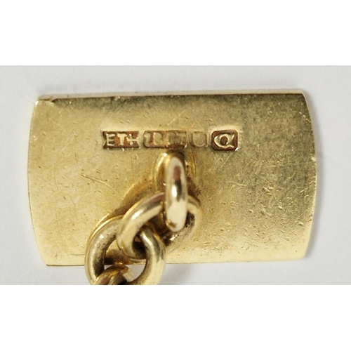 195 - Two 9ct yellow gold heart-shaped padlock clasps, largest 3cm, total weight 8.9 grams together with s... 