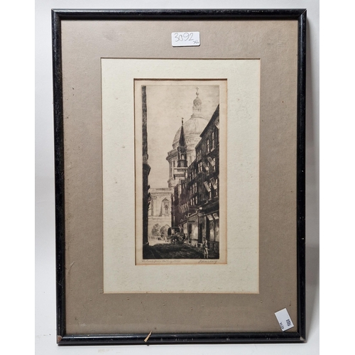 259 - J. H. Willy (19/20th century)
 Etching
 