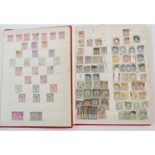 307 - Stamps of Europe: Six A4 stock-books with numerous issues, mostly used, of Austria, Bosnia-Herzegovi... 