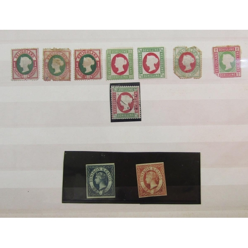 308 - Stamps of Br Empire & C’wealth: Album and 4 A4 stock-books in large box of mainly A to J countries w... 