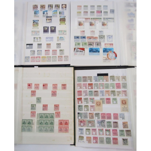 309 - Stamps of Br Empire & C’wealth: Album and 5 A4 stock-books in large box of A to Z country issues, mi... 