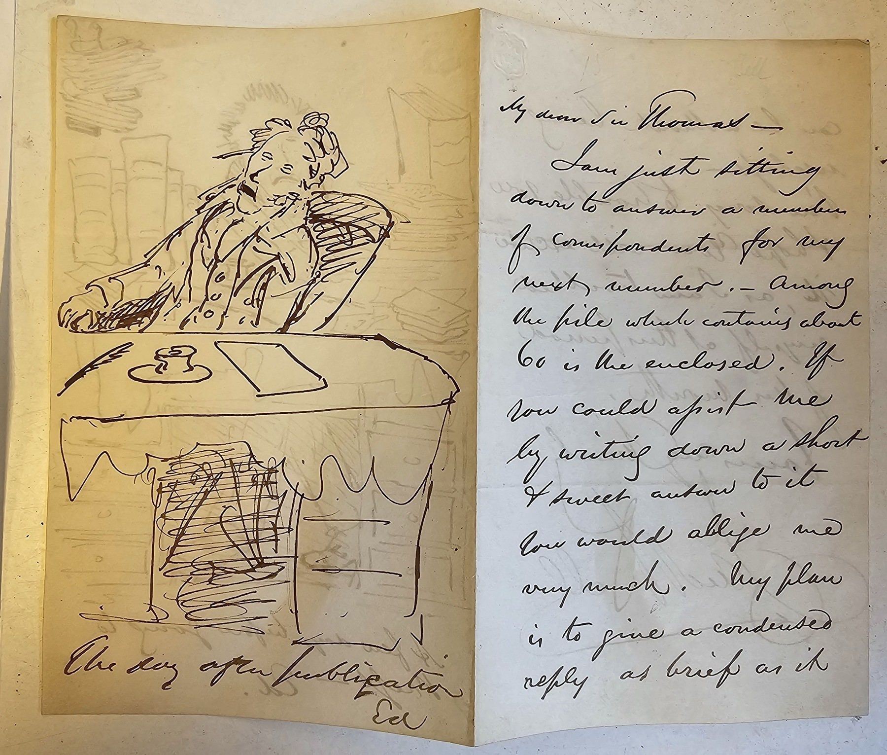 Bell, Jacob - autographed letter signed Jacob Bell (1810-1859) with two ...