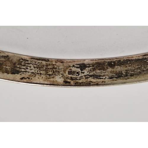 275 - Three silver torque bangles, silver hinged bracelet with engraved decoration and three further silve... 