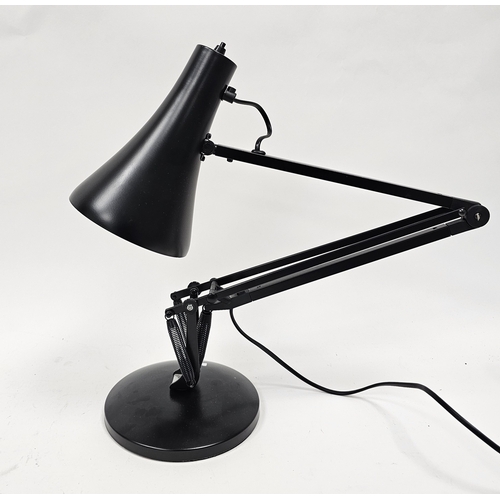 142 - Contemporary Terry's anglepoise black desk lamp, model 90