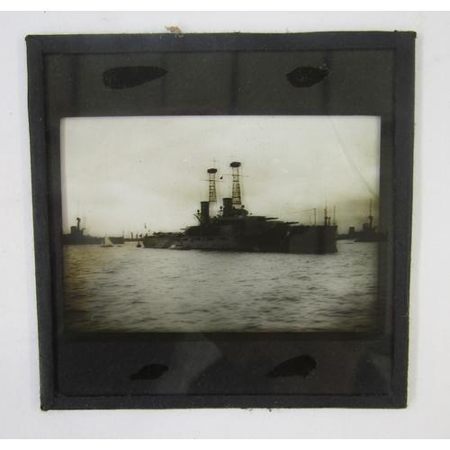 102 - Quantity of early 20th century magic lantern glass slides (3 boxes)