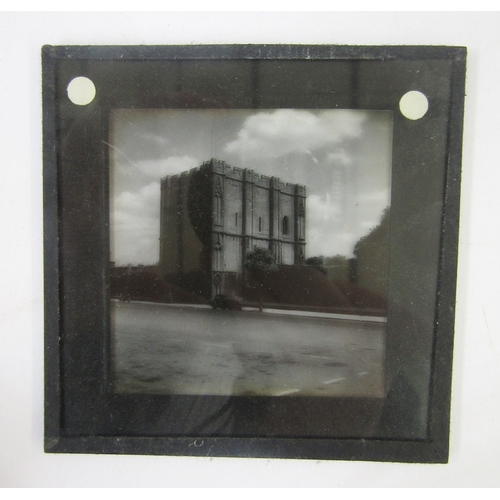 102 - Quantity of early 20th century magic lantern glass slides (3 boxes)