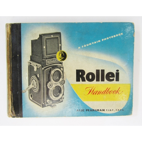 107 - Rollei Magic medium format TLR camera in black, serial no.2502858, in original leather outer casing ... 