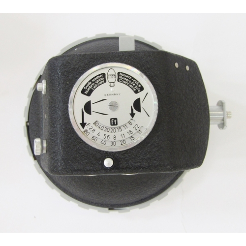 107 - Rollei Magic medium format TLR camera in black, serial no.2502858, in original leather outer casing ... 