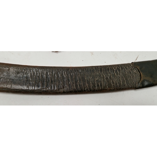 164 - British 1803 pattern infantry flank officer's sword by Osborn & Gunby, etched foliate decoration thr... 