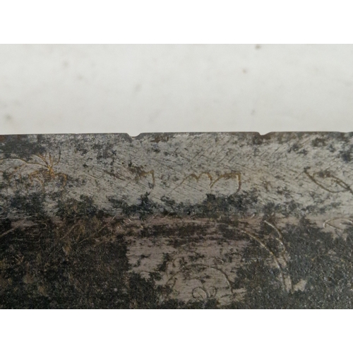 164 - British 1803 pattern infantry flank officer's sword by Osborn & Gunby, etched foliate decoration thr... 