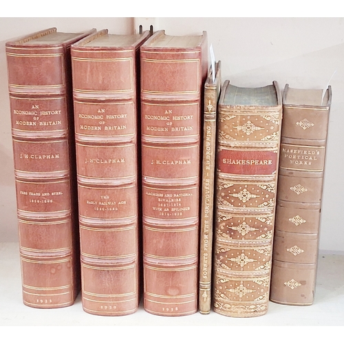 75 - Fine bindings - Clapham, J H 