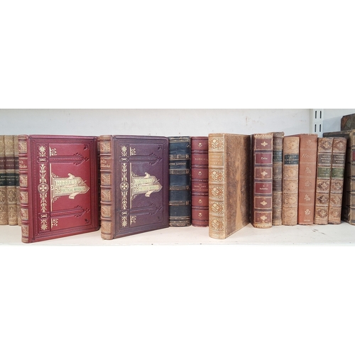 79 - Fine bindings and others to include Rossetti, William Michael (ed) 