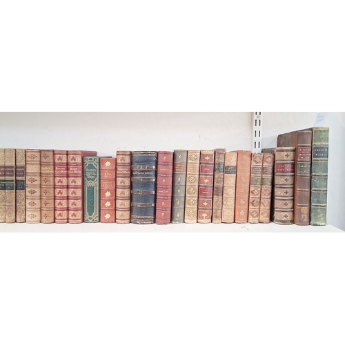 79 - Fine bindings and others to include Rossetti, William Michael (ed) 