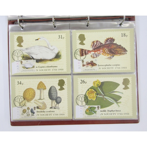 80 - Quantity of PHQ postcards and various other postcards held within eight albums, PHQ cards dating fro... 