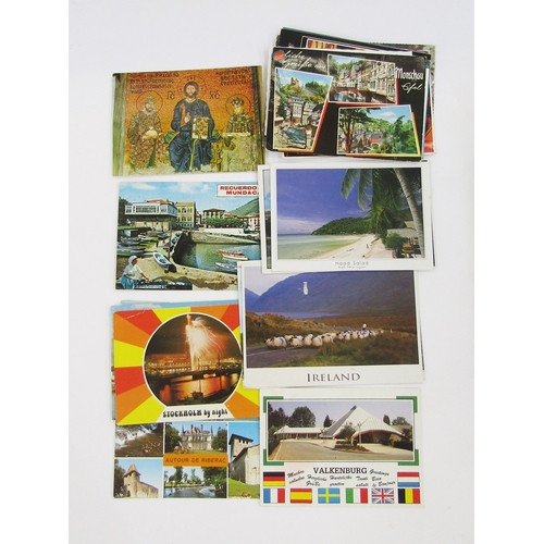 81 - Quantity of UK and rest of the world postcards including topographical interest, scenes such as roug... 