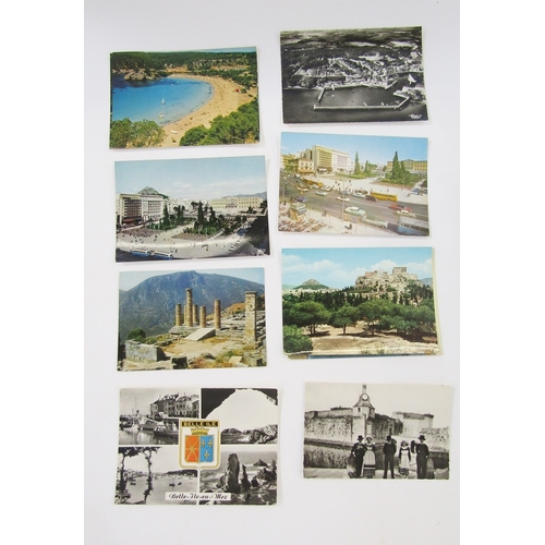 81 - Quantity of UK and rest of the world postcards including topographical interest, scenes such as roug... 
