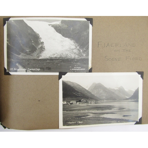 84 - Four albums of early 20th century and later photographs and postcards including 1920's photographs o... 