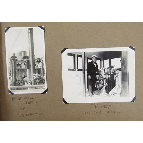 84 - Four albums of early 20th century and later photographs and postcards including 1920's photographs o... 