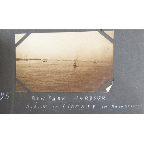 84 - Four albums of early 20th century and later photographs and postcards including 1920's photographs o... 