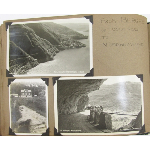 84 - Four albums of early 20th century and later photographs and postcards including 1920's photographs o... 