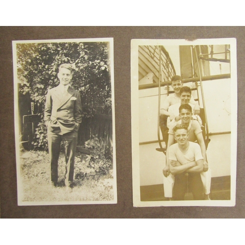 85 - Quantity of early 20th century and later photographs of varying apertures including an album of a la... 