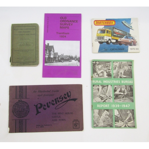 87 - Large quantity of assorted ephemera and books to include Victorian and later indentures/deeds, Daily... 