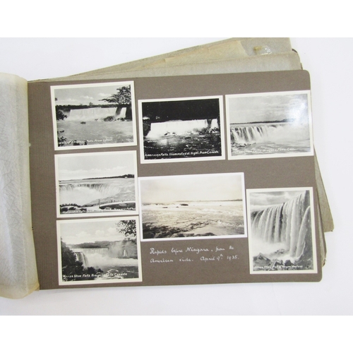 89 - Quantity of photographs and postcards, early 20th century and later, including one album titled 'Rem... 
