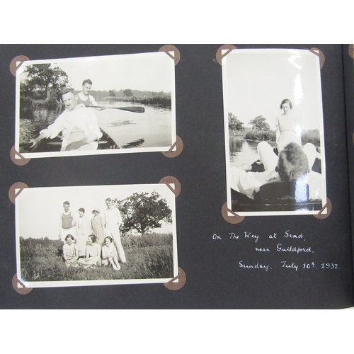 89 - Quantity of photographs and postcards, early 20th century and later, including one album titled 'Rem... 