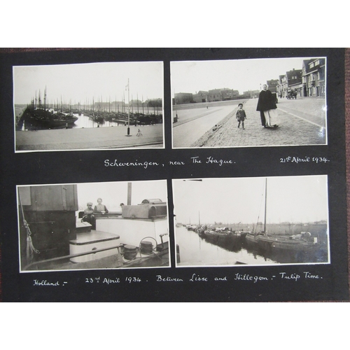 89 - Quantity of photographs and postcards, early 20th century and later, including one album titled 'Rem... 