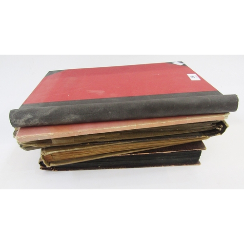 89 - Quantity of photographs and postcards, early 20th century and later, including one album titled 'Rem... 