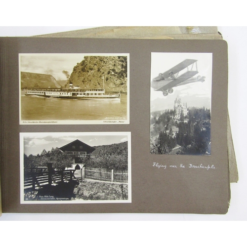 89 - Quantity of photographs and postcards, early 20th century and later, including one album titled 'Rem... 