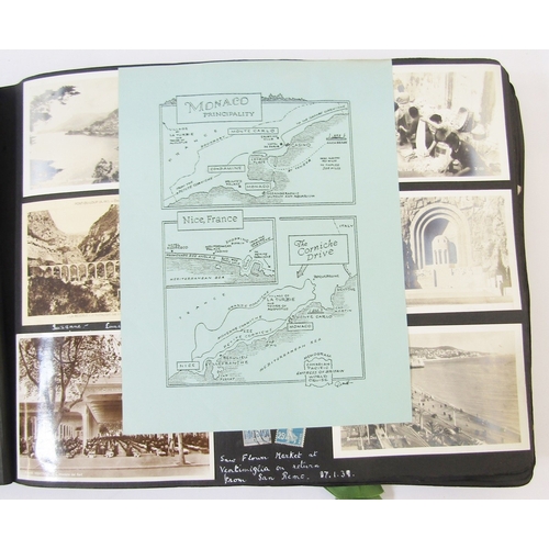 90 - Photographic and written archive relating to Kathleen Grey circa 1939, in two albums and a folder, d... 