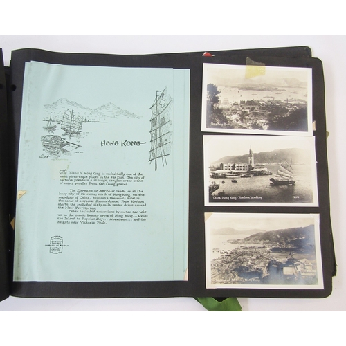90 - Photographic and written archive relating to Kathleen Grey circa 1939, in two albums and a folder, d... 