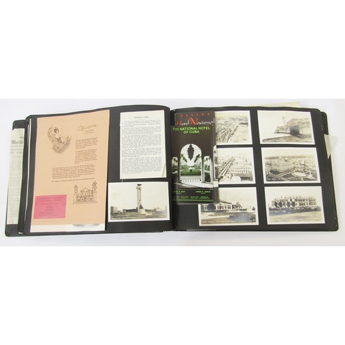 90 - Photographic and written archive relating to Kathleen Grey circa 1939, in two albums and a folder, d... 
