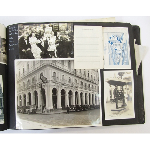 90 - Photographic and written archive relating to Kathleen Grey circa 1939, in two albums and a folder, d... 