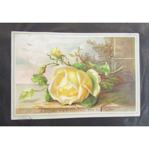 92 - Assorted ephemera and other paper collectables including an early 20th century scrap album, postcard... 