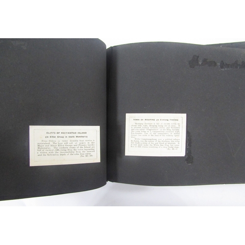 94 - Early 20th century Chinese photograph album containing photographs of topographical interest and sce... 