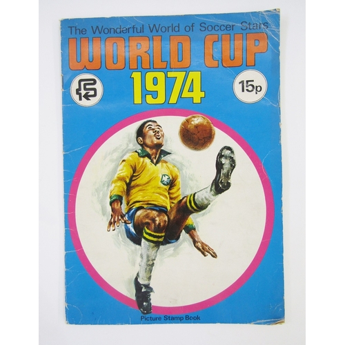 96 - The World Cup 1974 sticker album by FKS Publishers Limited, mostly complete