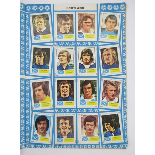96 - The World Cup 1974 sticker album by FKS Publishers Limited, mostly complete
