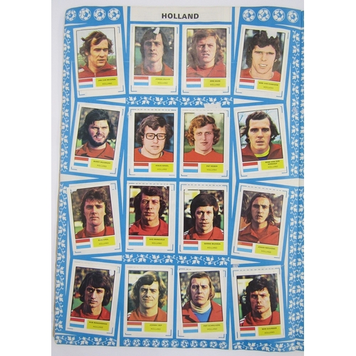 96 - The World Cup 1974 sticker album by FKS Publishers Limited, mostly complete