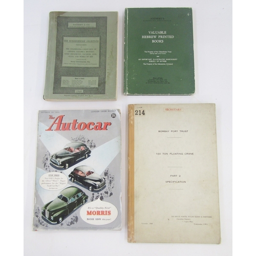 97 - Quantity of assorted ephemera including large photograph album, late 19th/early 20th century black a... 