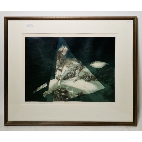 351 - Natalia Zaloznaya (Belarus, b.1960)
 Screenprint
 